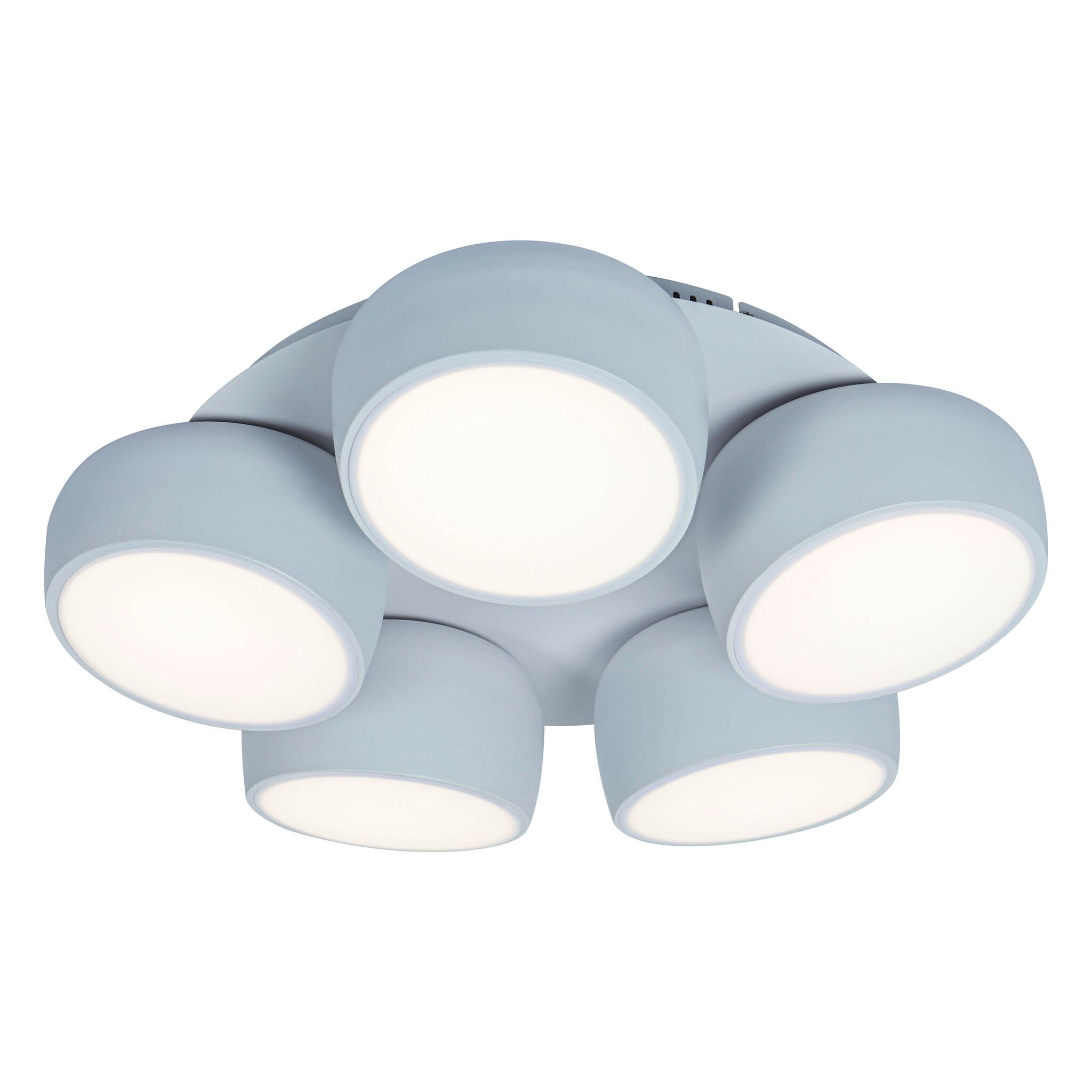 5er LED Deckenleuchte ELIORA weiß - LED-Modul, IP20, 230V