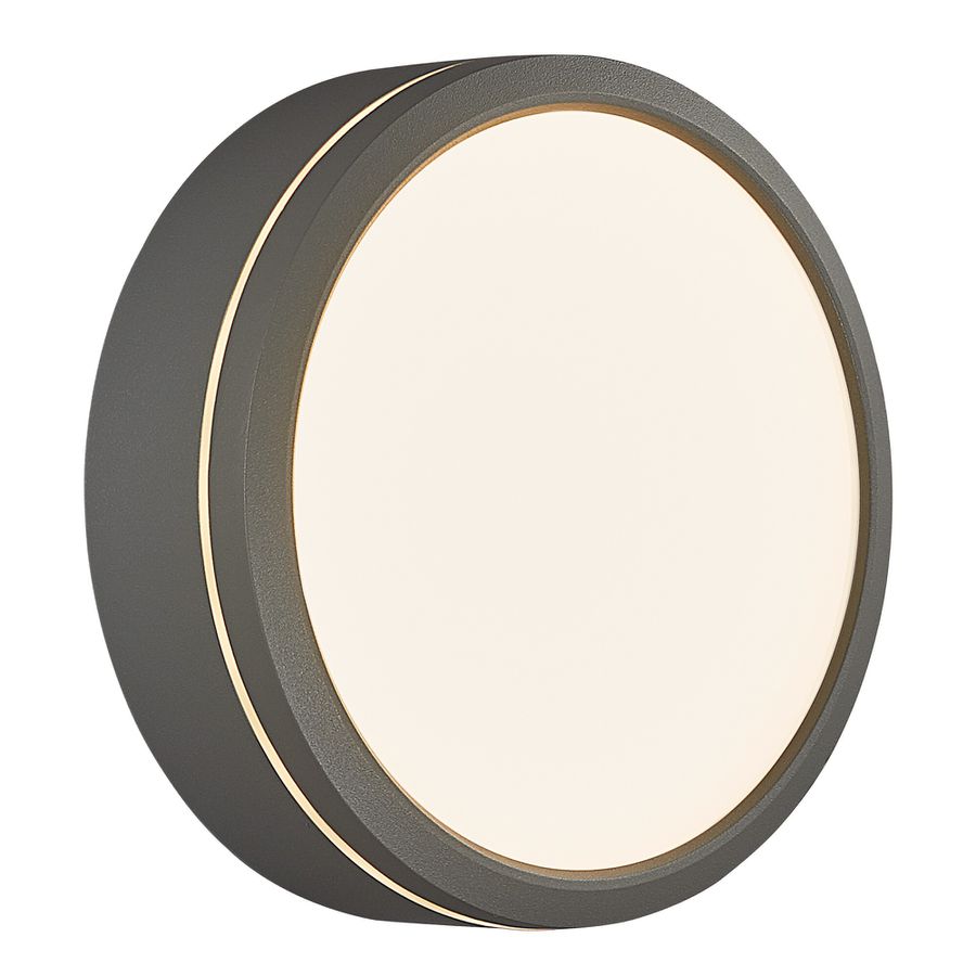 Ava, Deckenleuchte, Grau - LED Modul, 9,5W LED, IP54