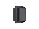 Wandleuchte Nico 22 Round Maxi  Schwarz - 15W, GU10, IP54