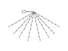 Lichterkette AKKU - IP44 64 LED's Outdoor, Timer, 3xAA