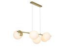 Pendelleuchte Lilly 5-spot Messing - E14, IP20, 230V