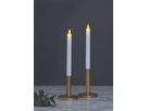 LED Dinner Kerze 2er Pack M-Twinkle - Indoor, Weiss, 24cm Höhe, Timerfunktion