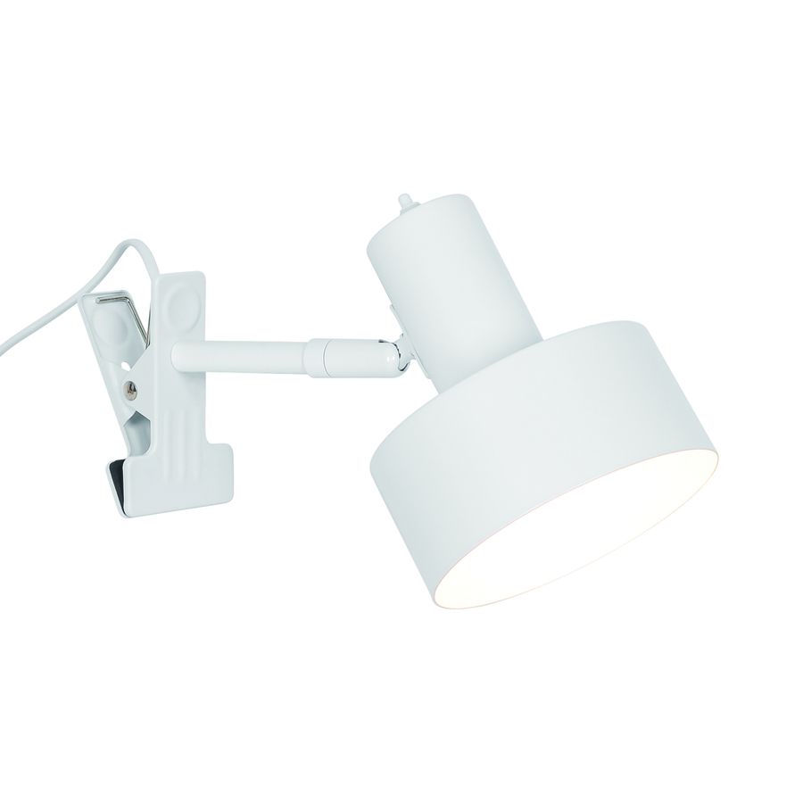 Klemmleuchte Matis Weiss - 15W, E27, IP20