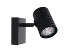 1er Spot Wand-/Deckenleuchte  TINNIS  L: 13cm schwarz - IP20, GU10, Schwarz
