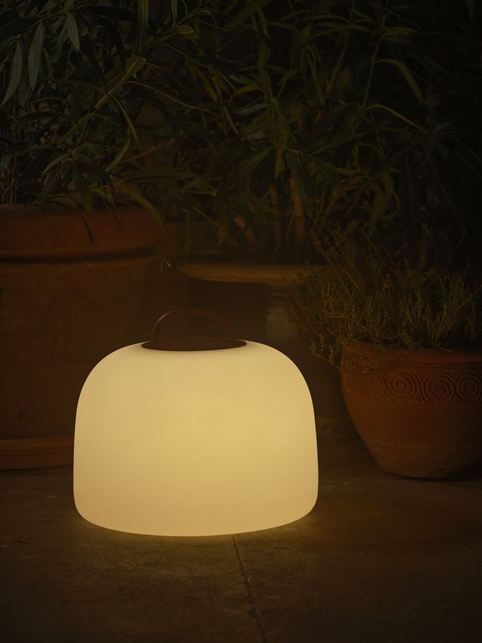 Kettle 36, Pendelleuchte, Rot/Weiss - LED Modul, 7W, IP65
