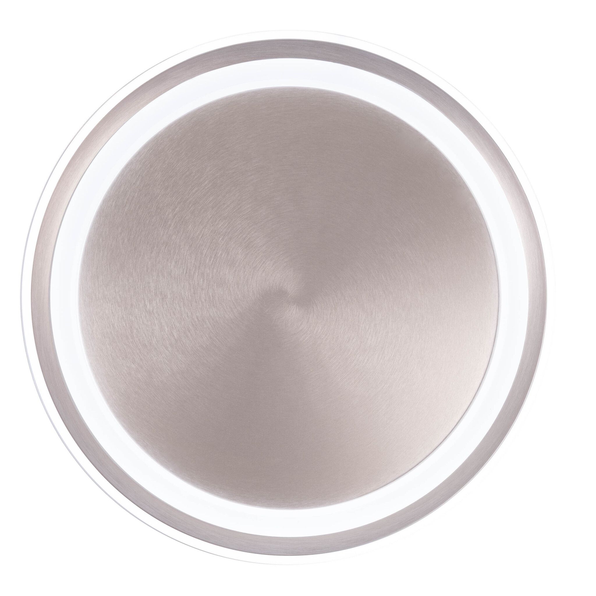 LED-CCT Deckenleuchte  LEVIAN  : 49cm champagne - IP20, LED-Modul, Nickelmatt