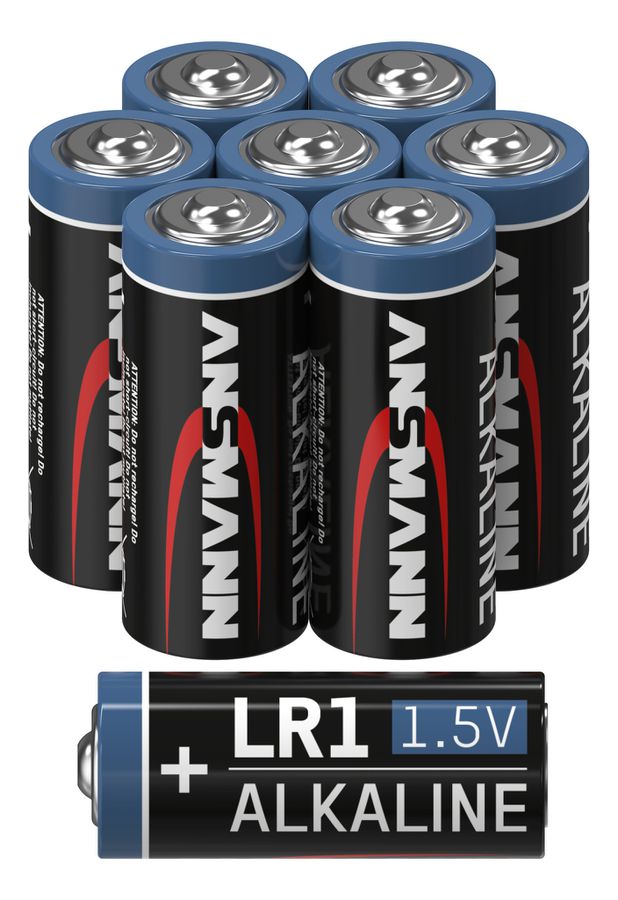 Alkaline pile bouton LR1 - 8er Blister