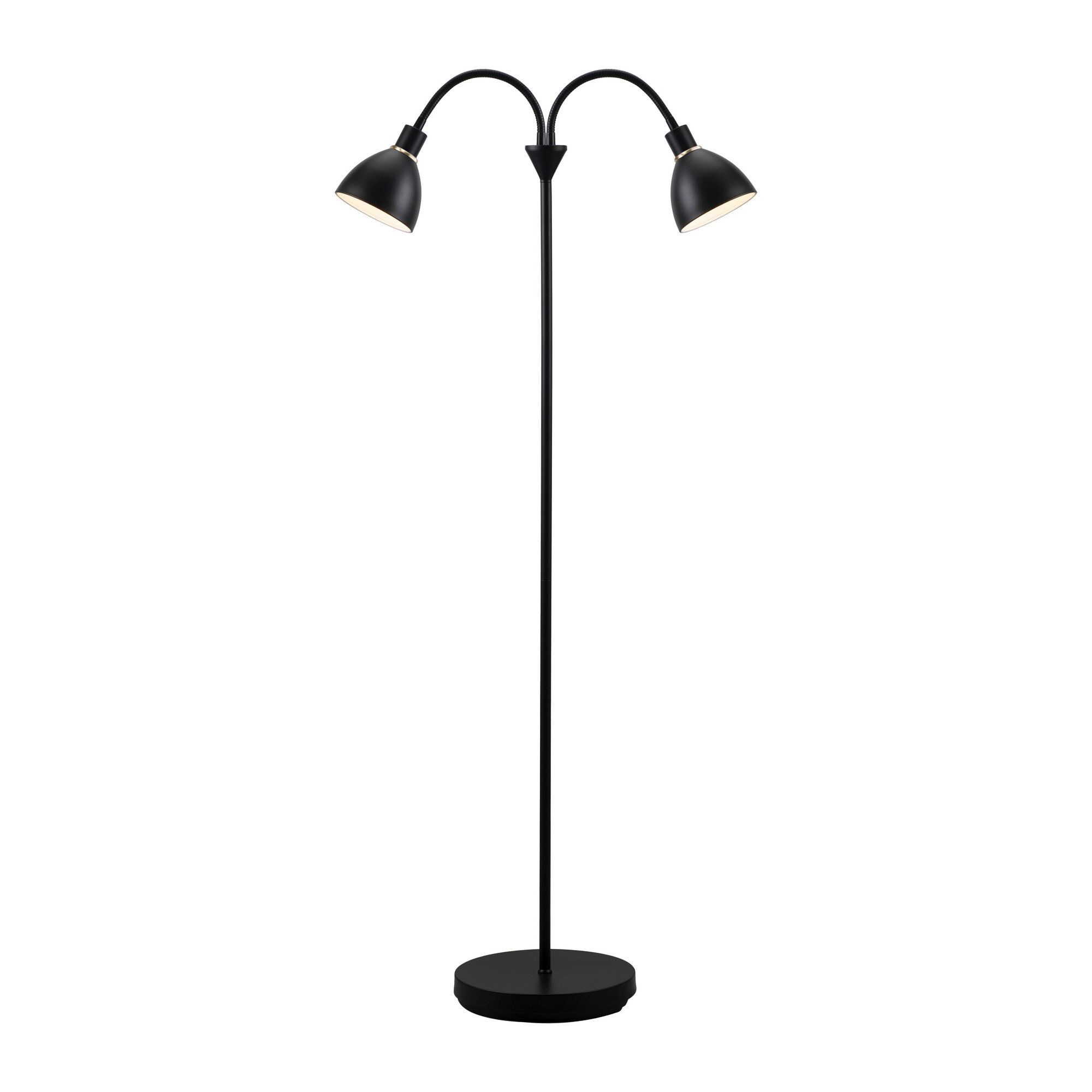 Ray, Stehleuchte, Schwarz - E14, max. 2x40W, IP20