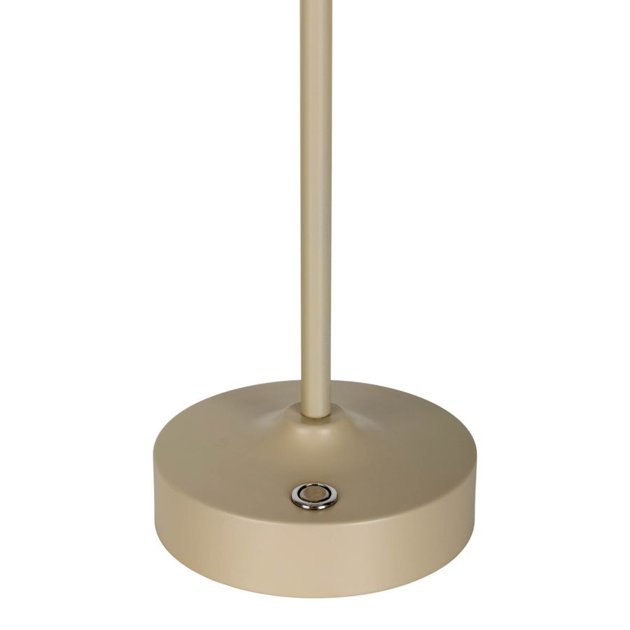 LED Akku- Tischleuchte PINA beige - LED-Modul, 6W, IP20