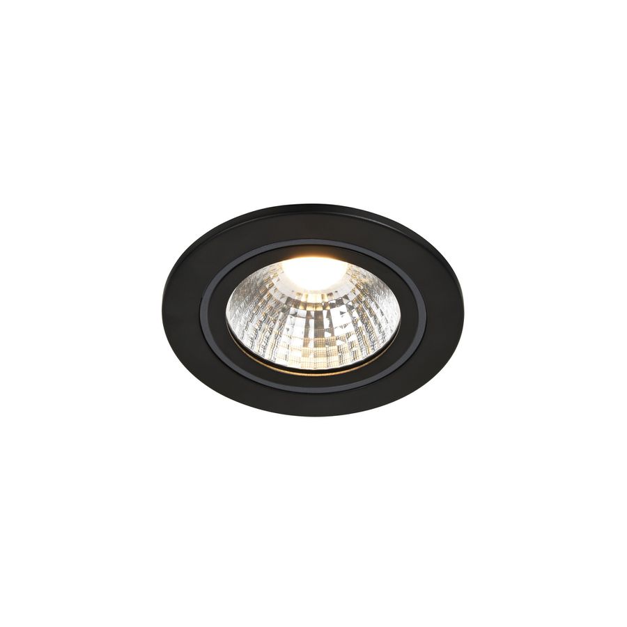 Alec  1-Kit Downlight Schwarz - IP44, LED Modul