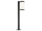 Wegleuchte COUPAR - 1xE27 (exklusiv), max.25W, IP54, schwarz, dimmbar (optional Leuchtmittel), D=145mm, H=800mm