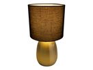 Tischleuchte Aurum H: 33 cm gold schwarz - E14, 40W, IP20