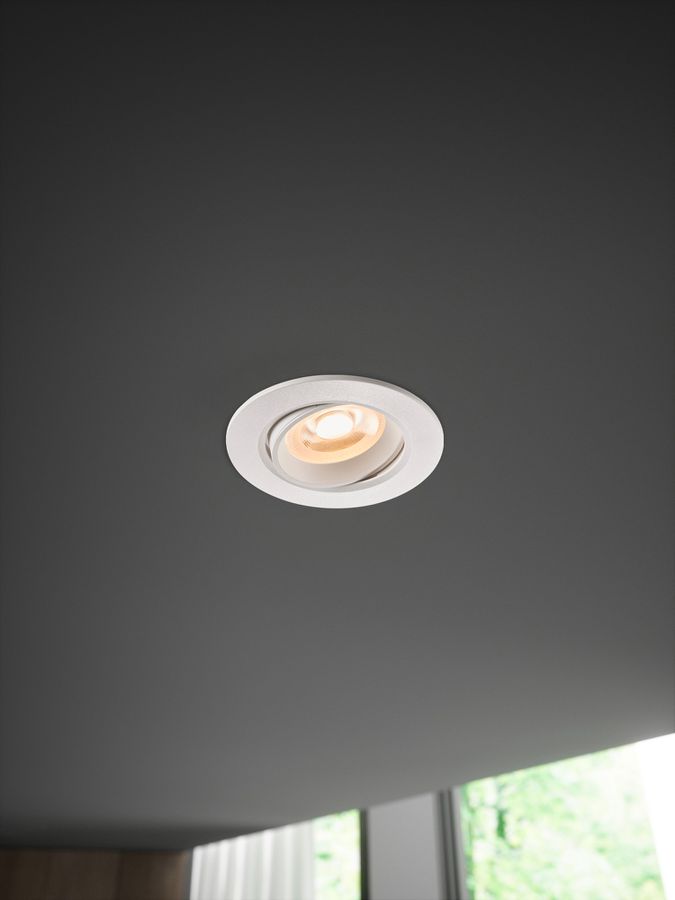 Einbauspot Roar , Dim. , IP23 - 6W LED, 3000K, IP23, 230V