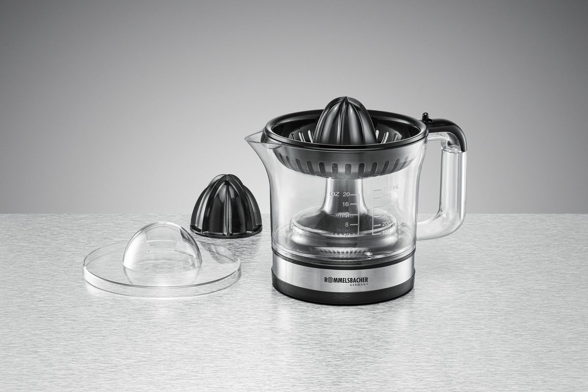 ZITRUSPRESSE ZP 50 - Zitruspresse, Edelstahl/schwarz, 30W