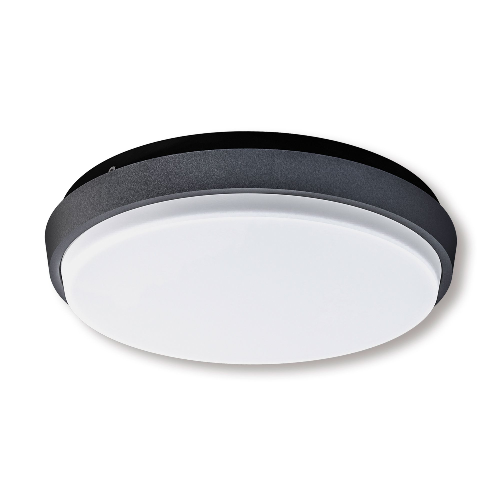 LED Aussenwandleuchte IP54 Mio d:17.5cm - IP54, warmweiss, 10W