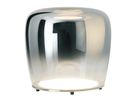 LED Tischleuchte Smoky d:43cm - LED fest verbaut, 3000K, warmweiss