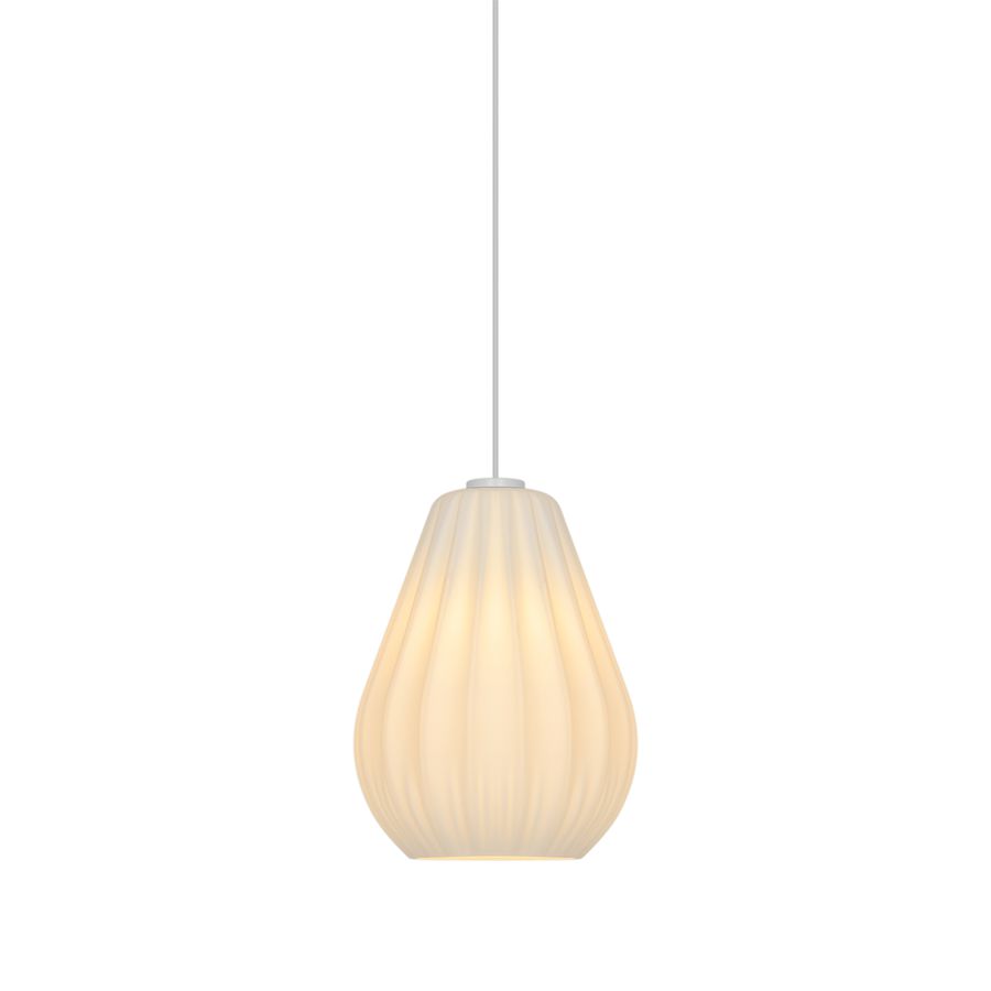 Pendelleuchte Sallino Opal weiss - E27, IP20, 230V