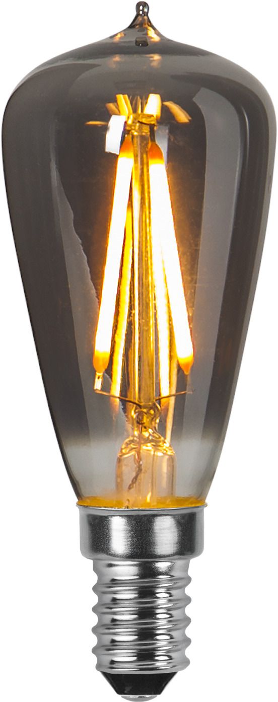 Lampada a led E14 ST38 Decoled Smoke - E14, 30Lm, 2100K, 1.6W, 220-240VAC