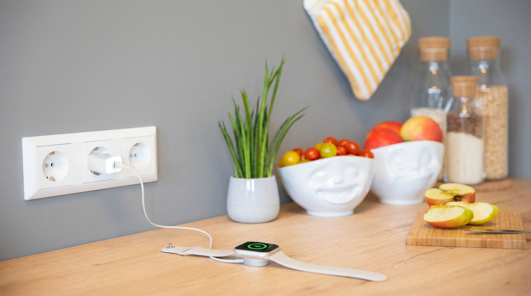 USB-C Ladekabel für Apple Watch , 100cm - USB-C Ladekabel für Apple Watch , 100cm