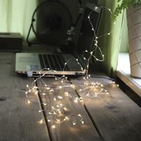 Extra Dew Drop Lichterkette - IP20, Tageslicht, 100 LED