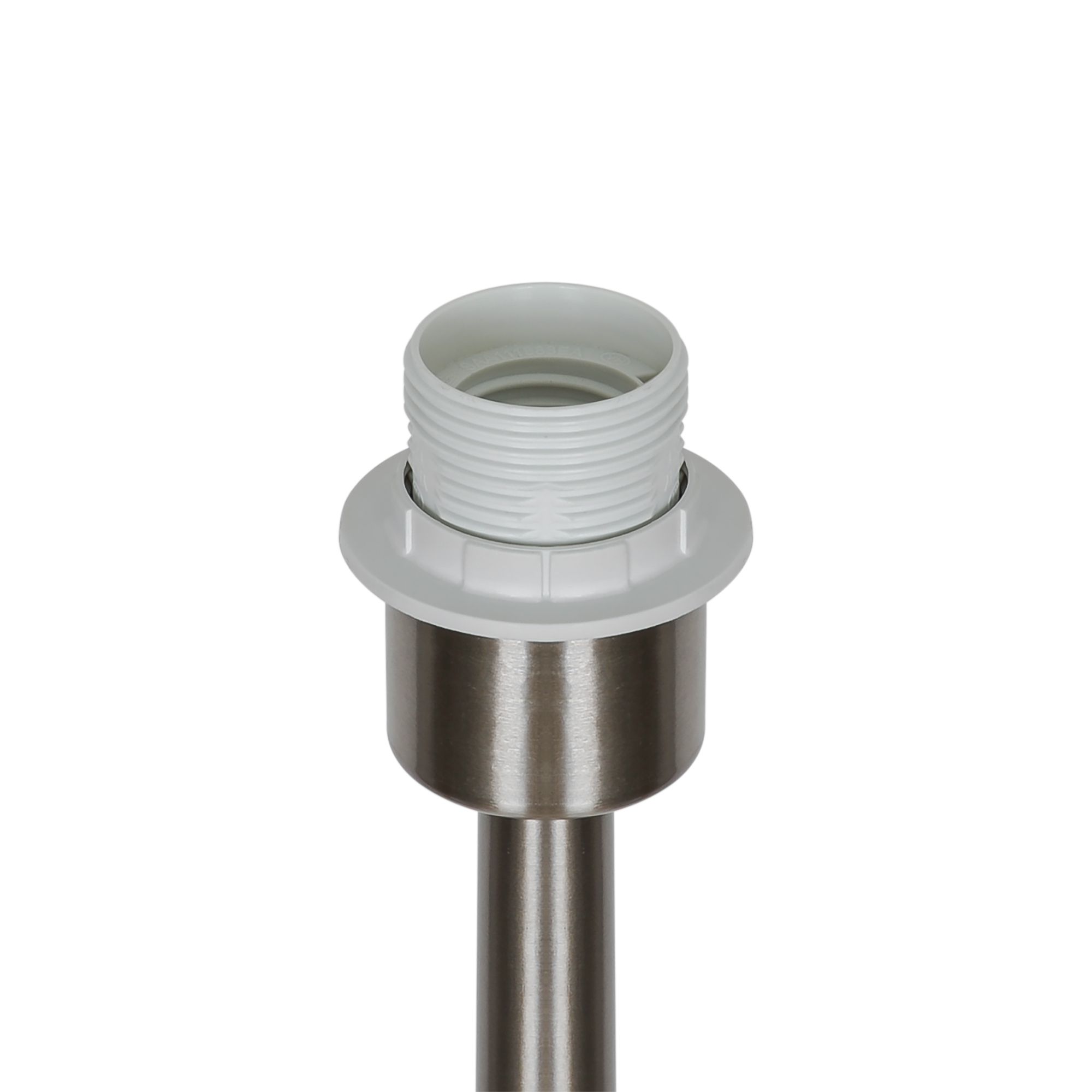 Stehlampe Cera Gebürsteter Stahl - E27, IP20, 230V