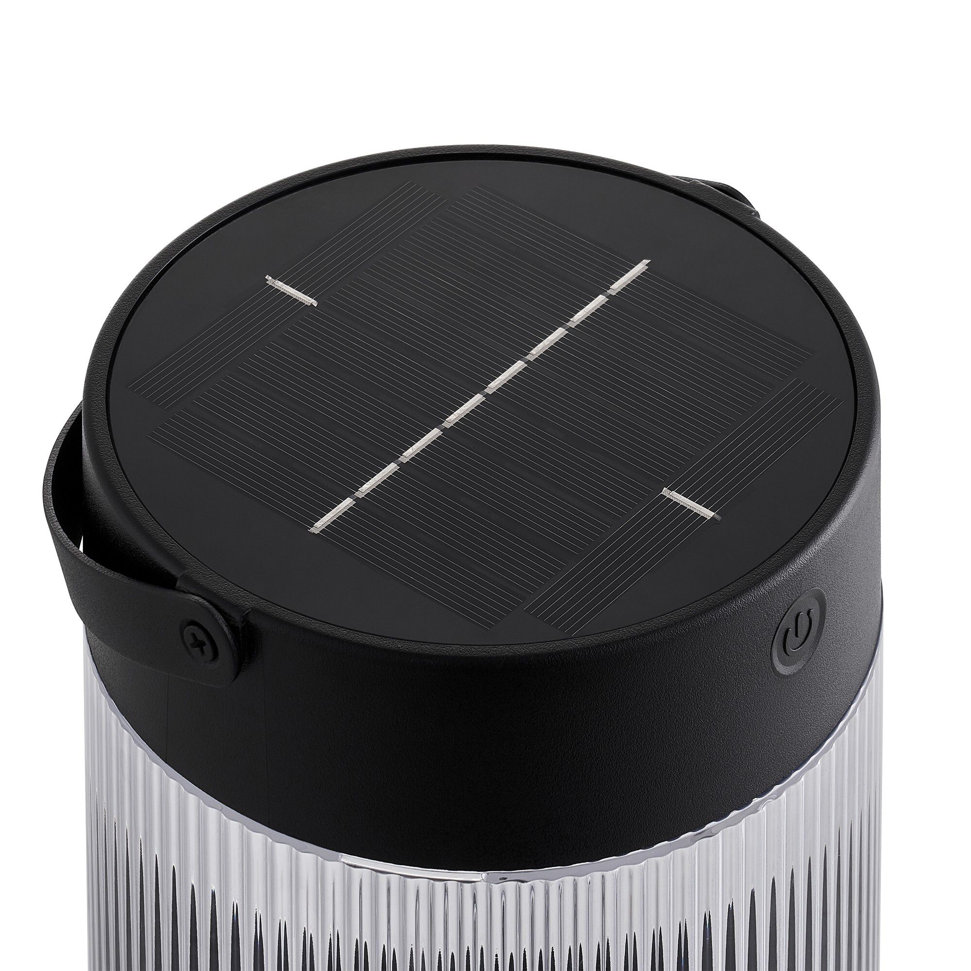 Coupar, Solar-Tischleuchte, Schwarz - LED-Modul 3.2W, IP44, schwarz