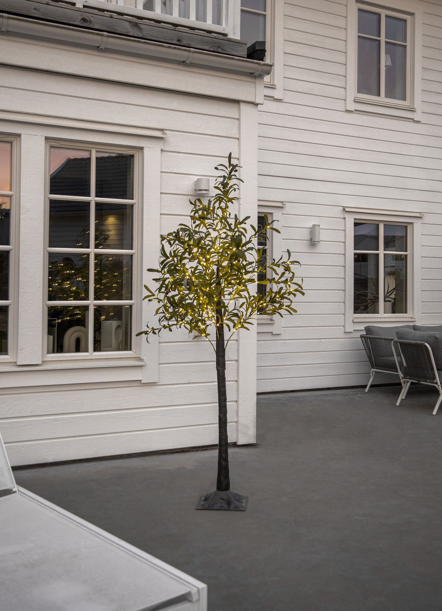 Decorative Baum Olivec - IP44, Warmweiss, 178 LED's