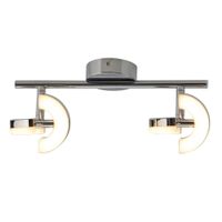 2er LED-Wand-u. Deckenspot Affi - LED fest verbaut, 3000K, warmweiss