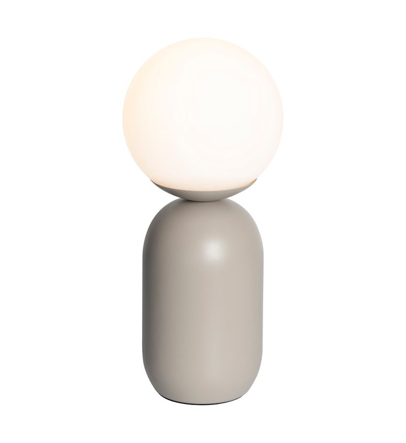 Notti, Tischleuchte, Grau - E14, max. 2x 5W, IP20