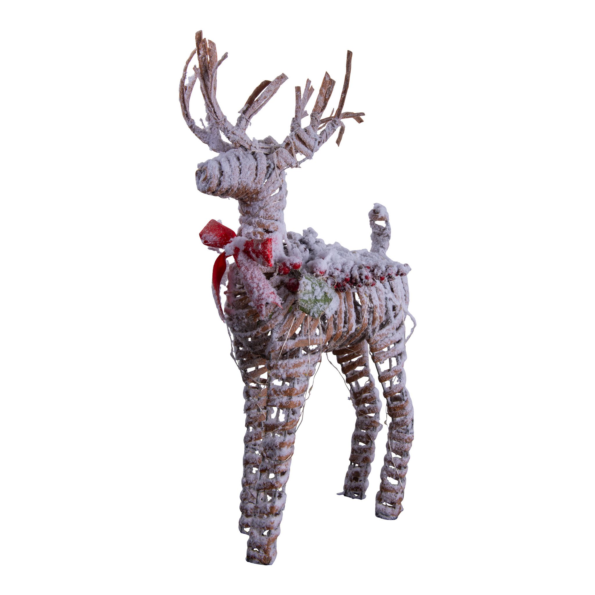 LED-Weihnachtsdeko Rentier - IP20, warmweiss, 30 LED's