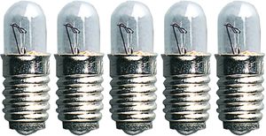 Ersatzlampen 5 Pack - E5, 0Lm, 0K, 0.6W, 12V