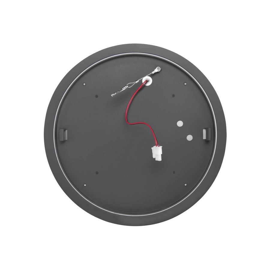 LED Sensor-Anbauleuchte SLICE CIRCLE II Switch - 10/15W, 1000/1500lm ,3000/4000K, IP54, CRI >80, 110°, anthrazit, nicht dimmbar, D=220mm, H=53mm