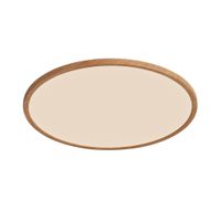 Oja 42 - IP20 2700K Step-Dim Deckenleuchte Holzfolie