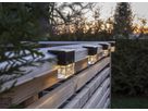 Solar-Wandleuchte Bubbly Fence - IP44, Warmweiss, 4 LED'S