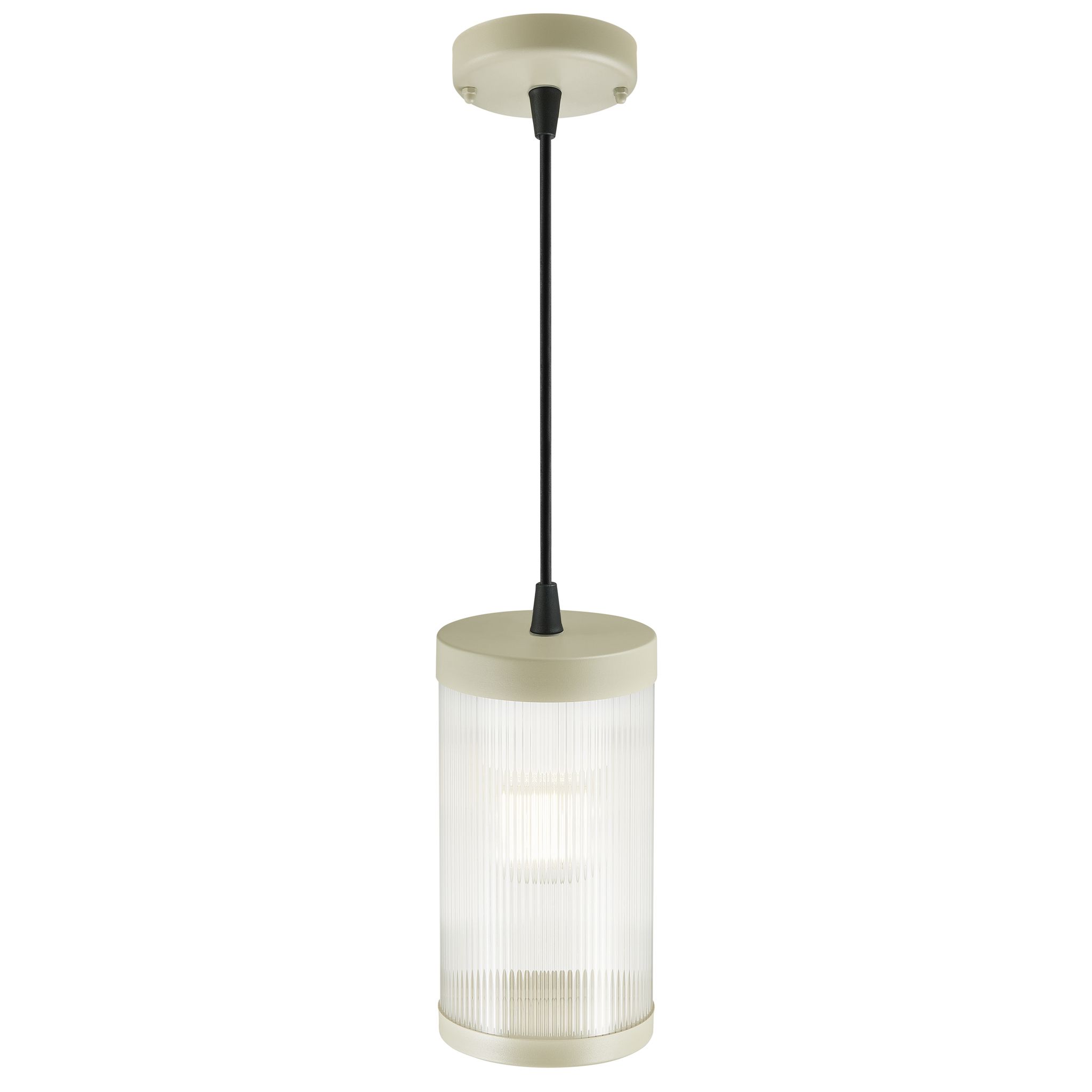 Coupar, Pendelleuchte, Sand - E27, IP54, max.25W