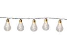 Lichterkette Glow Netzbetrieben - IP44, Warmweiss, 10 LED's, 360cm
