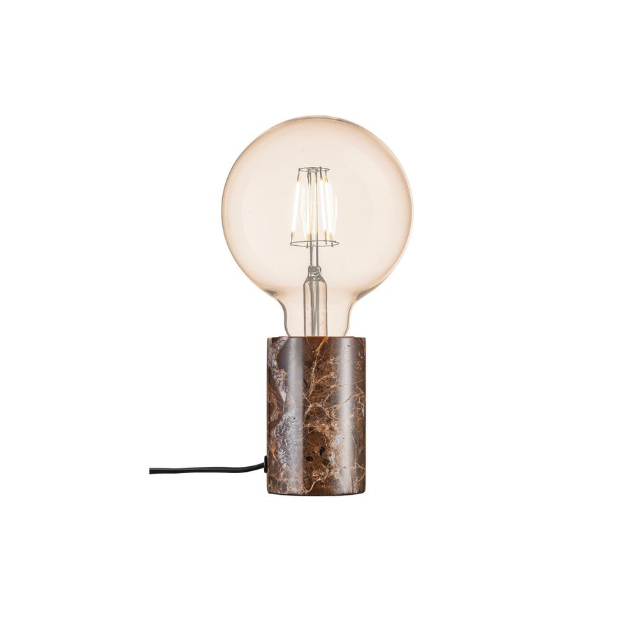 Siv, Tischleuchte, Marble Braun - E27, IP20, max.60W