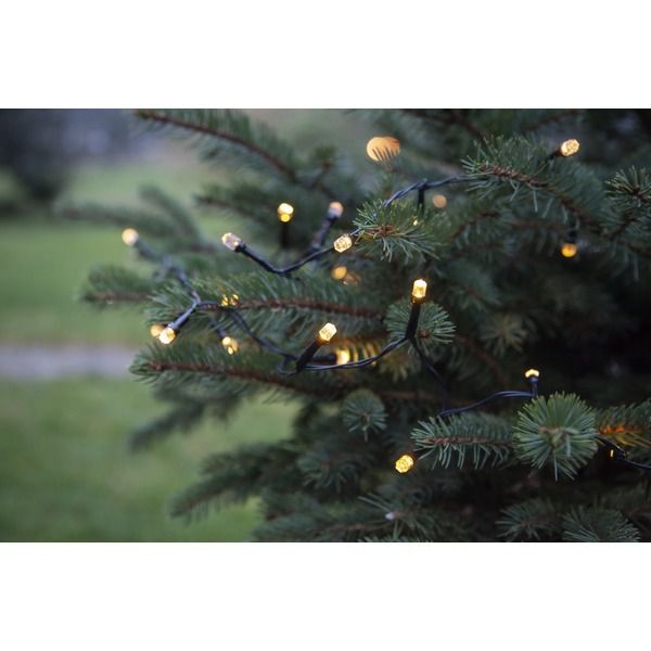 Lichterkette Diamond Star Light - IP44, Warmweiss, 80 LED's, 600cm