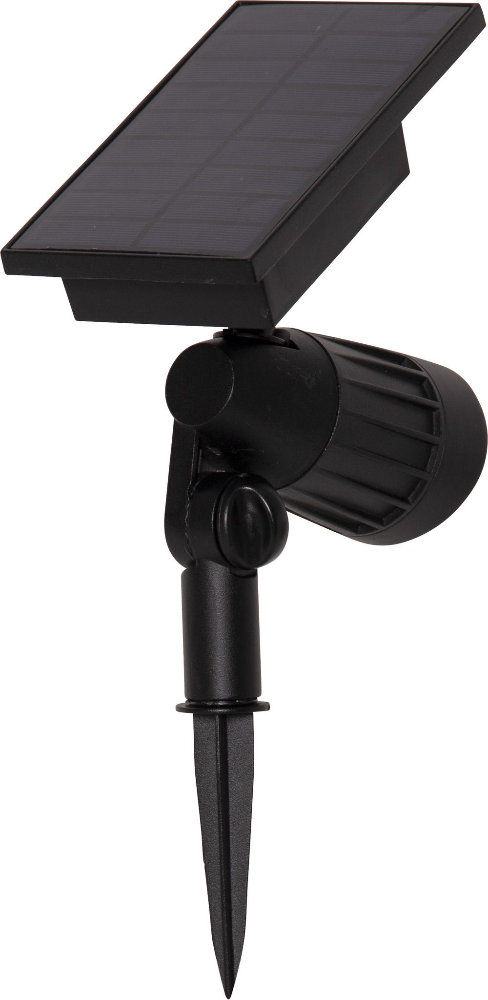 Solar Spotlight Powerspot - Indoor, Outdoor, RGBW, Schwarz