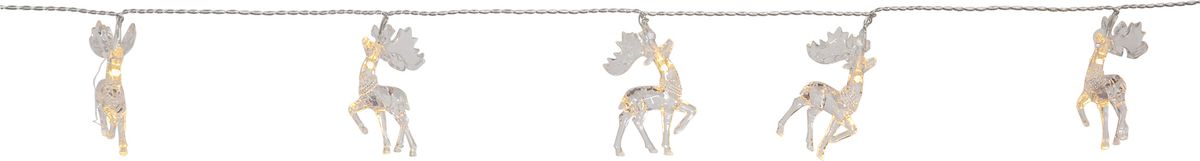 Lichterkette Izy - IP20, Transparent, Warmweiss