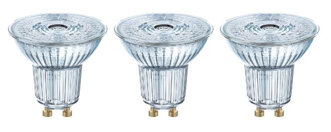 LED Leuchtmittel BASE PAR16 50 36 ° 4.3 W/2700 K GU10 - GU10, 350lm, 2700K, 4.3W, 230V, 3er Box