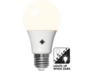 LED Leuchtmittel E27 A60 Sensor opaque - E27, 470Lm, 2700k, 5.2W, 220-240