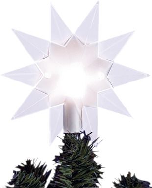 Stern für Weihnachtsbaum transparent - Stern für Weihnachtsbaum transparent