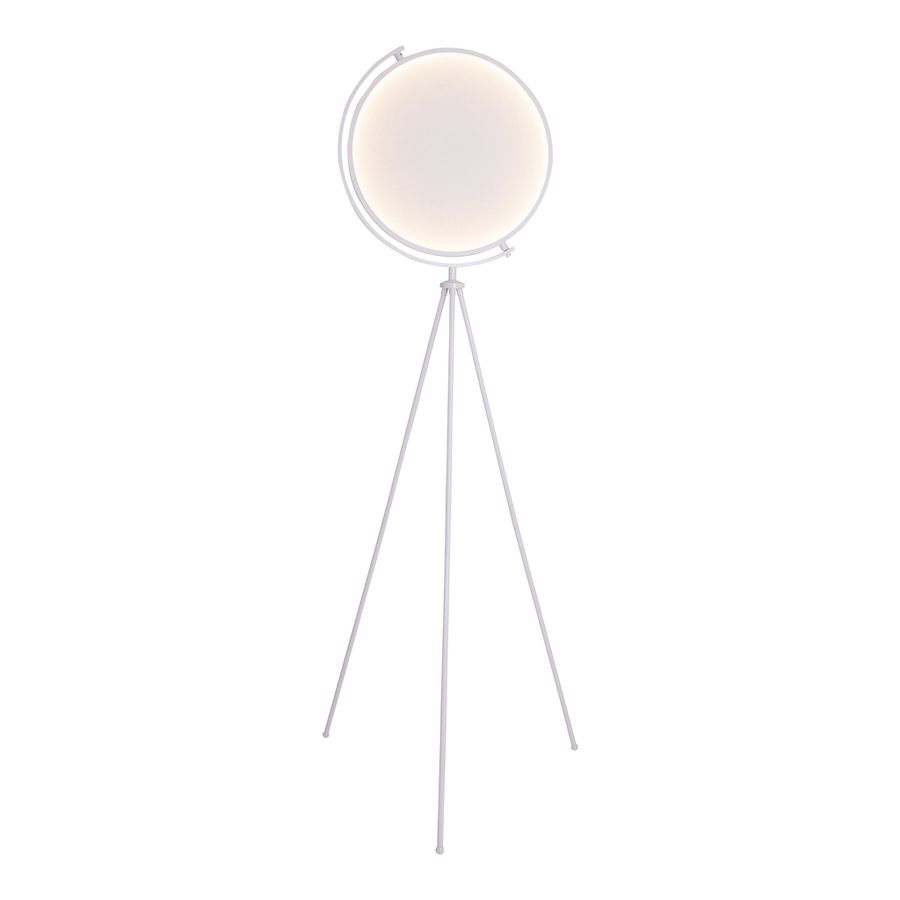 Textil-Stehleuchte Munega h: 156cm - LED fest verbaut, 3000K, warmweiss