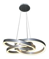 Smart Home LED Pendelleuchte Divora d: 58cm - LED fest verbaut, 2700-6500K, warm-kaltweiss