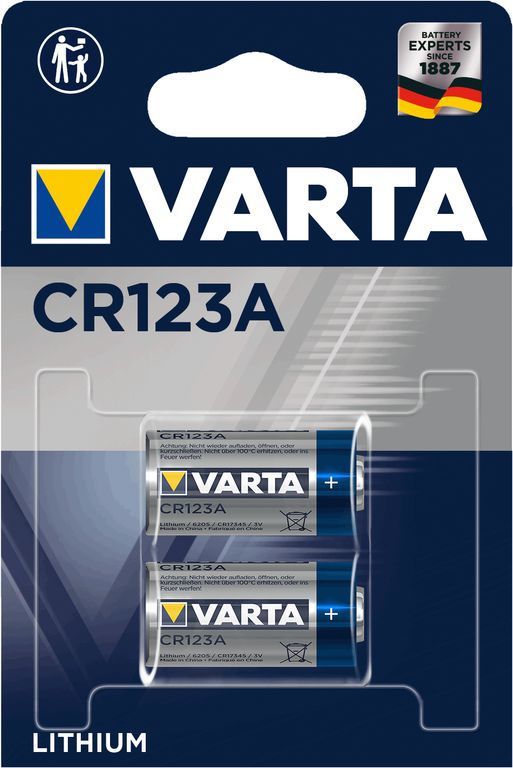 Professional Lithium CR123A - 2er Blister