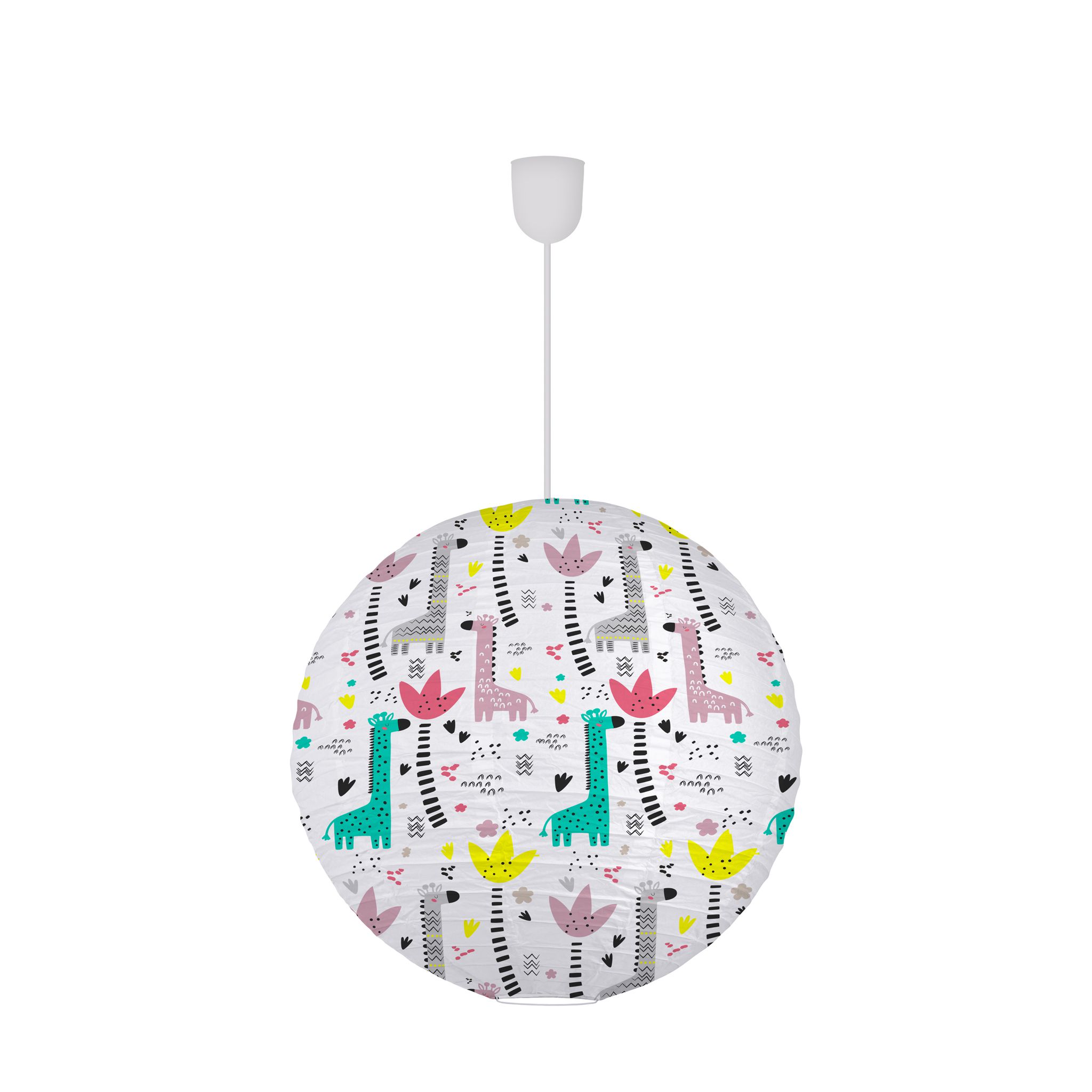 Papierleuchte GIRAFFES - ohne Fassung, IP20