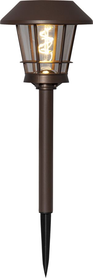 Solar Poller Fergus - IP44, Warmweiss, Dämmerungssensor