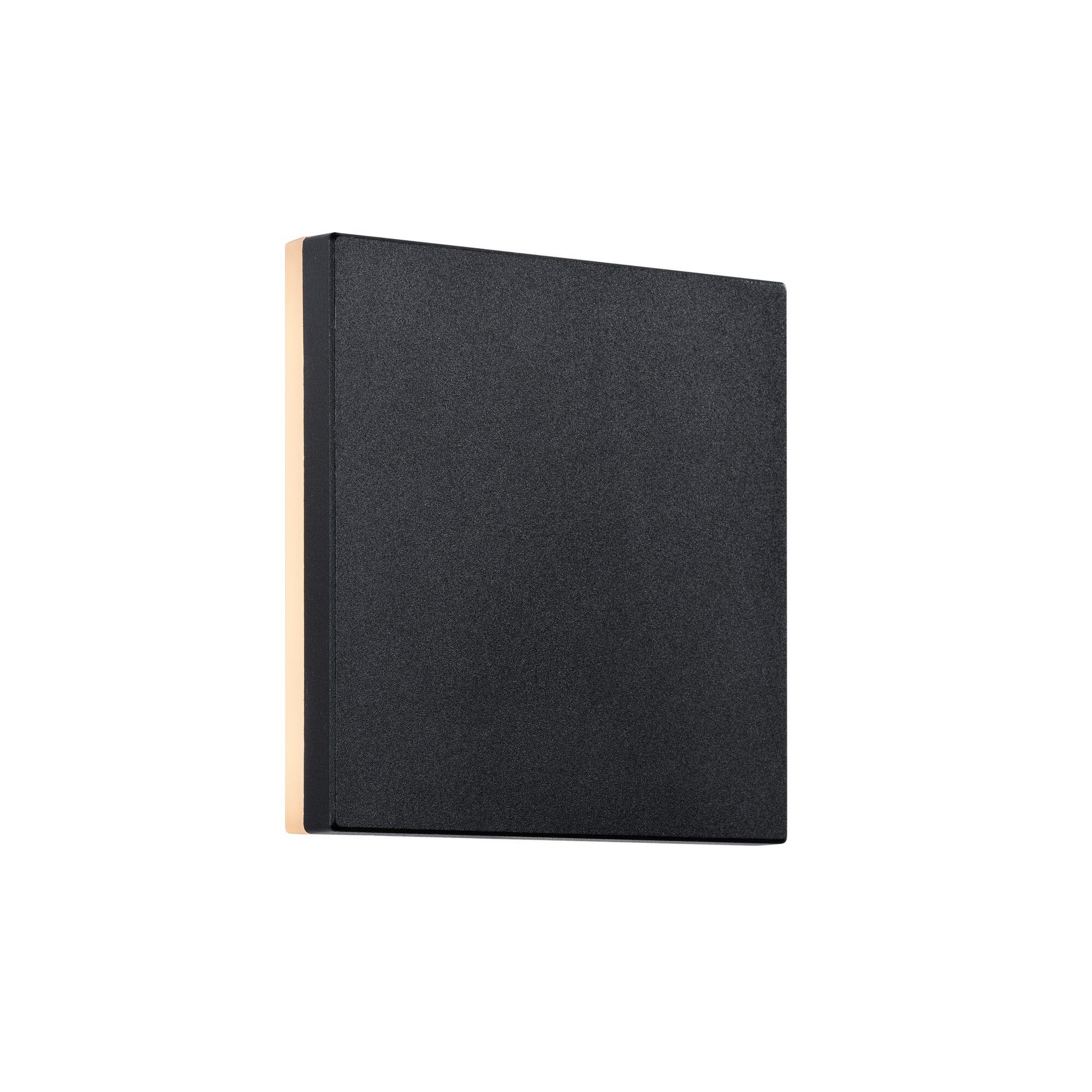 LED Wandleuchte Artego Square - 7.2W, 484lm, 3000K, IP54, CRI 81, 120°, schwarz, nicht dimmbar, L=150mm, B=150mm, H=50mm