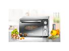 Back & Grill Ofen mit Drehspiess & Umluft - Back & Grill Ofen mit Drehspiess & Umluft 230V, 1380W, schwarz/silber